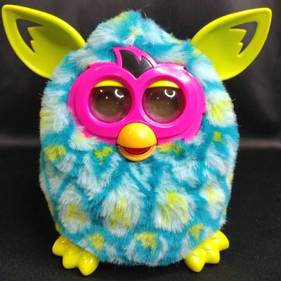 Furby Boom Peacock Turquoise Interactive Toy 2012 Hasbro. - Picture 3 of 10